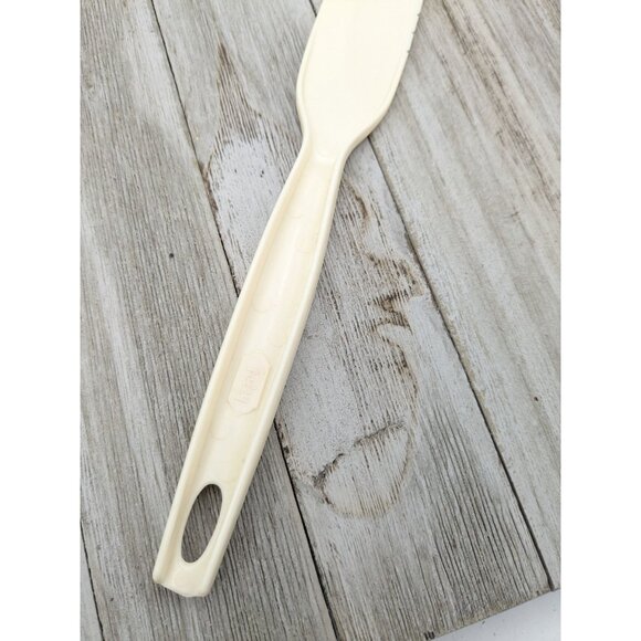 Foley Icing Spatula #1 Spreader Serrated Knife 12" Nylon Plastic Almond - Picture 6 of 9